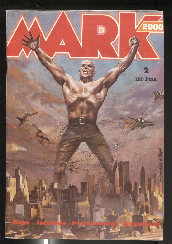 Revista Mark 2000 numero 2: Jackaroe, Gilgamesh el inmortal, Dago