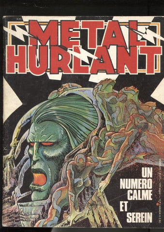 Revista Metal Hurlant numero 27: Les naufrages du temps, la mort de Billy Brakko
