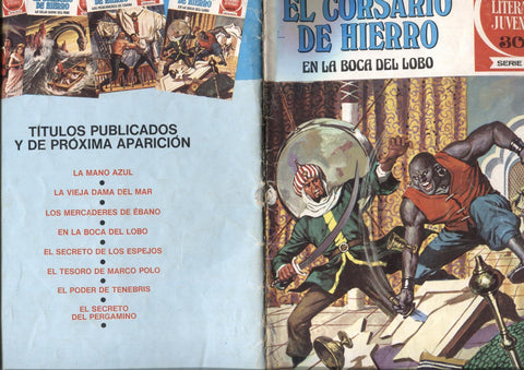 El corsario de hierro serie Joyas Literarias Juveniles numero 04: en la boca del lobo