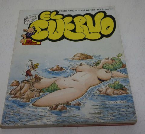 Revista El Cuervo tomo XXIX con los numeros 129 al 132