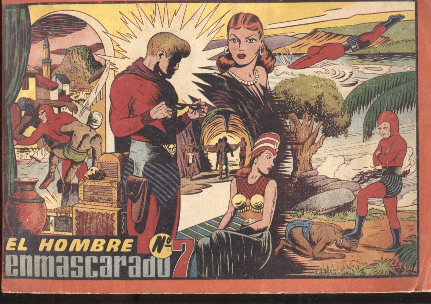 Hispano Americana: El Hombre Enmascarado album rojo numero 7: Hamid el terrible