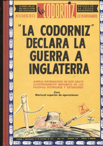 Libro: La Codorniz declara la guerra a Inglaterra