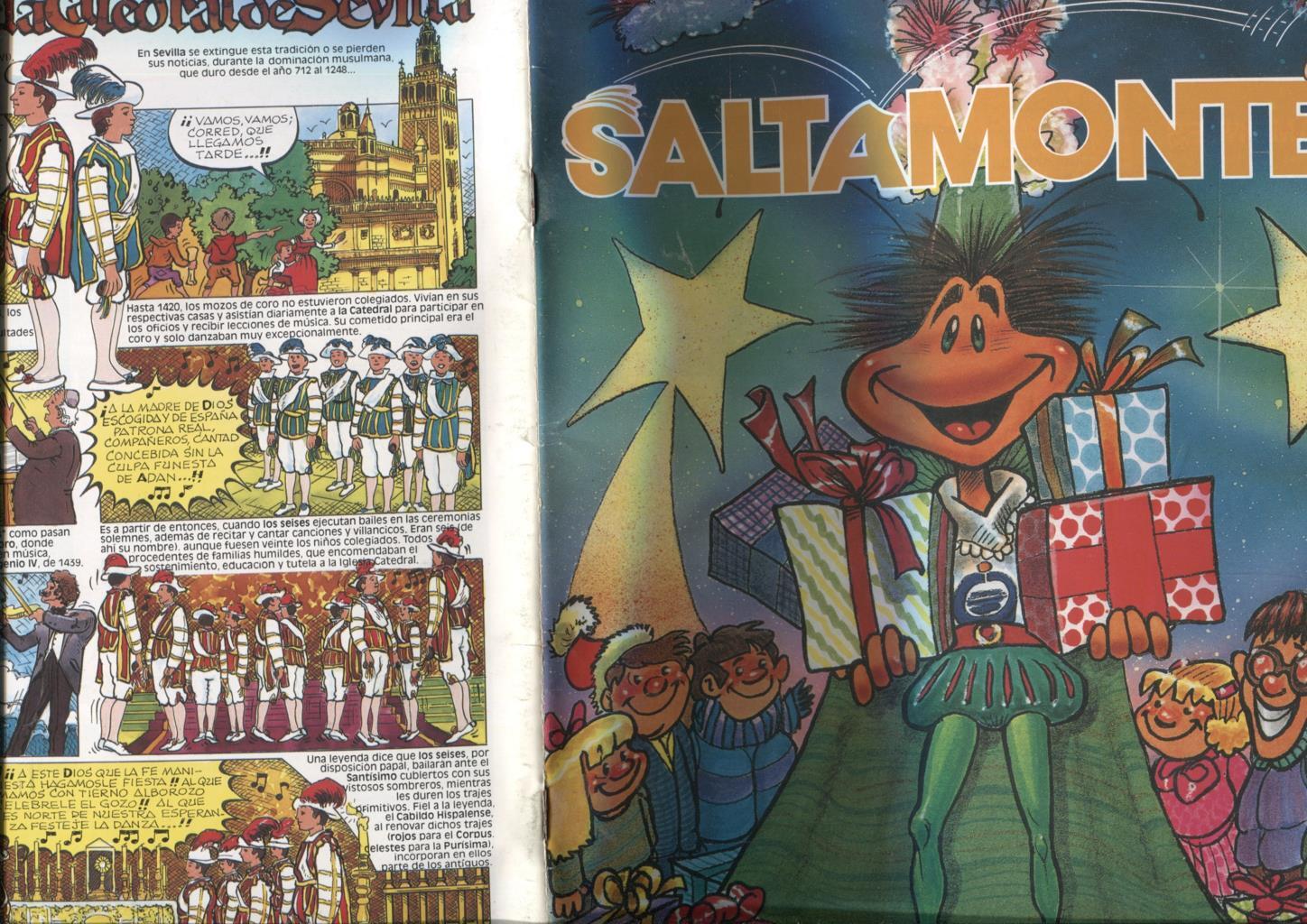 Saltamontes revista del club juvenil numero 07: Los seises de la catedral de Sevilla