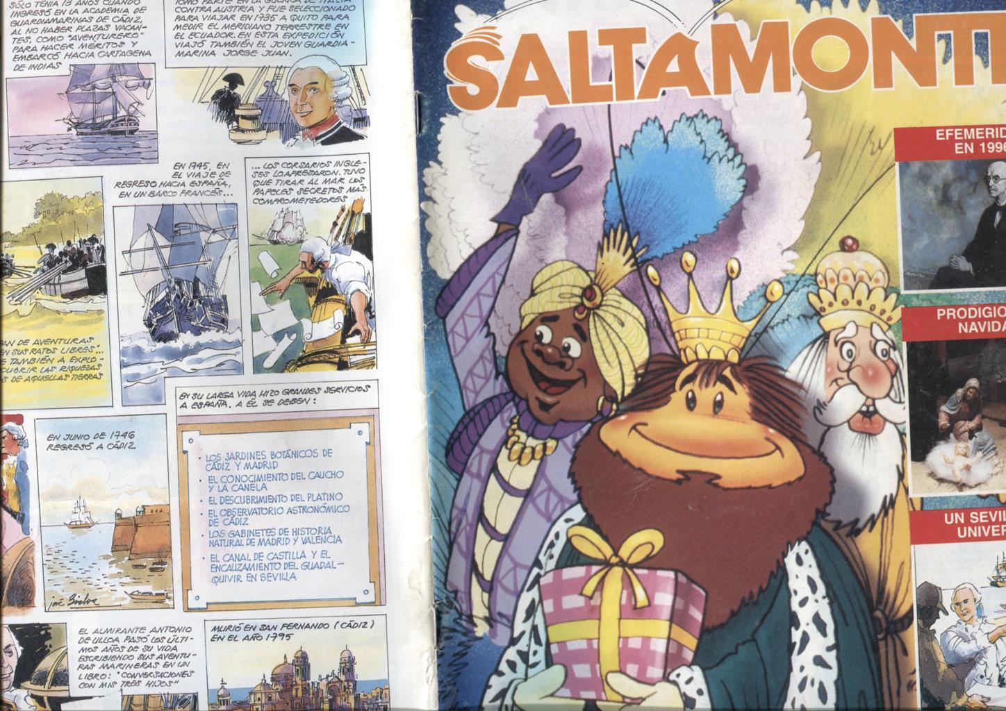 Saltamontes revista del club juvenil numero 22: Almirante Ulloa