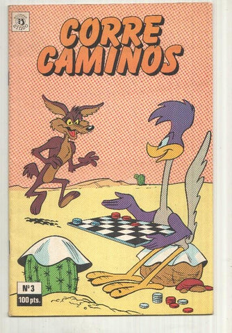 Correcaminos numero 3: (numerado 1 en trasera) 