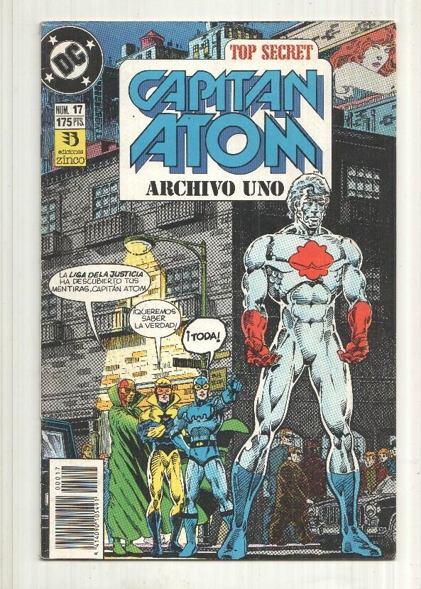 Zinco: Capitan Atom numero 17: Archivo uno