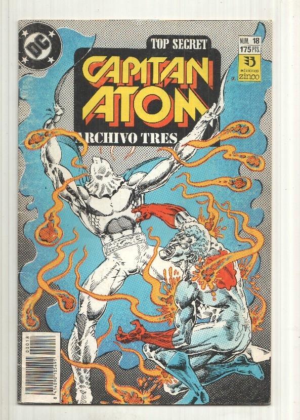 Zinco: Capitan Atom numero 18: Archivo tres