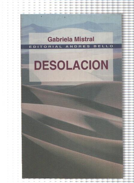 Desolacion de Gabriela Mistral
