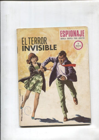 Espionaje numero numero 070: El terror invisible (numerado 2 trasera)