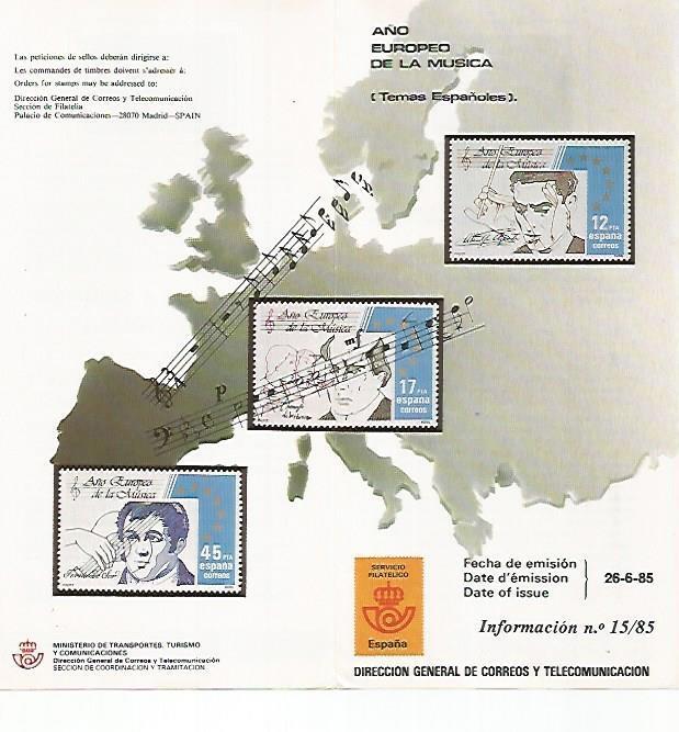 DIPTICO 16419: Año Europeo de la Musica