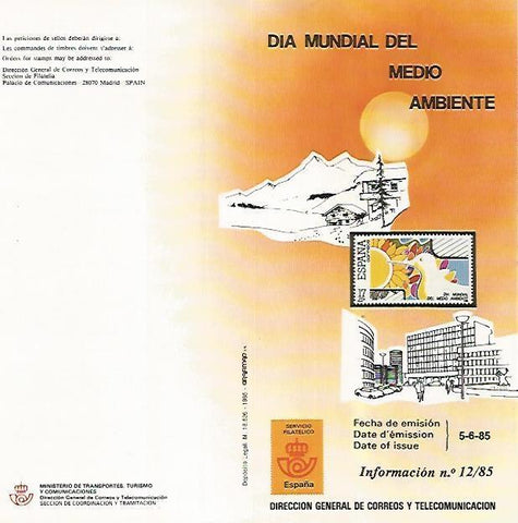 DIPTICO 16422: Dia mundial del Medio Ambiente 85