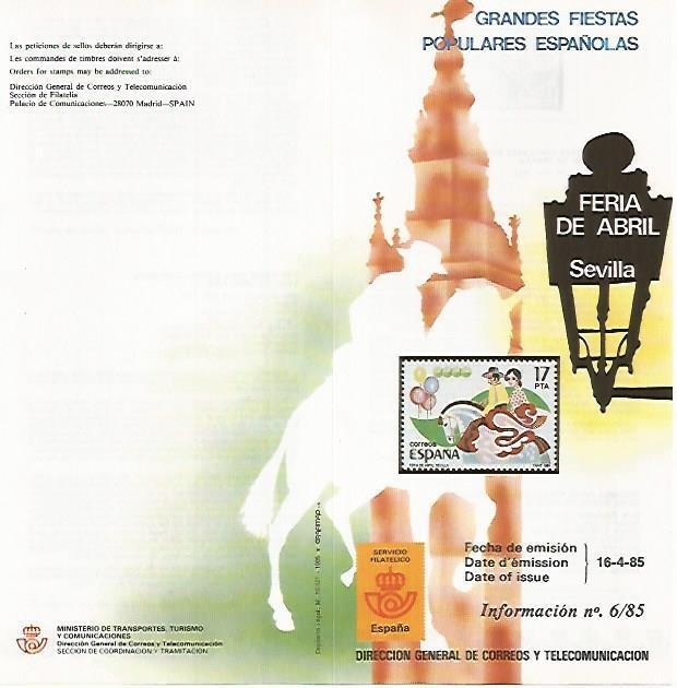DIPTICO 16433: Feria de Abril de Sevilla