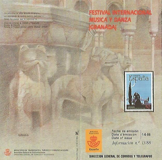 DIPTICO 16393: Festival Internacional Musica y Danza. Granada