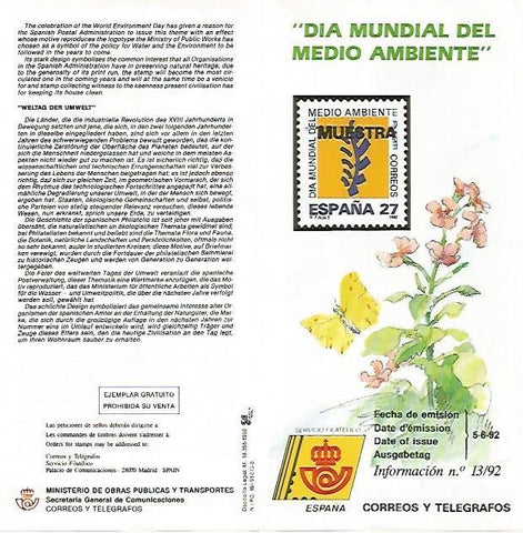 DIPTICO 16403: Dia Mundial del Medio Ambiente