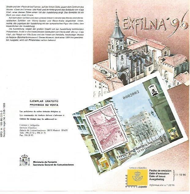 DIPTICO 16405: Exfilna 1996
