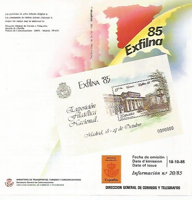 DIPTICO 16411: Exfilna 85