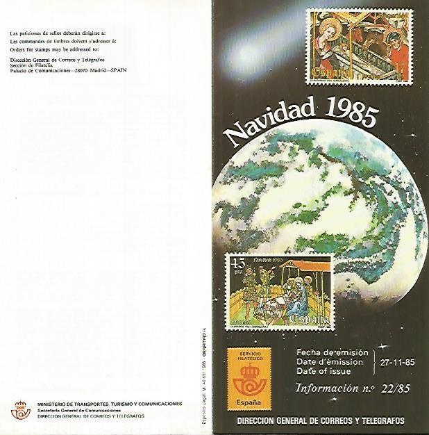DIPTICO 16413: Navidad 1985