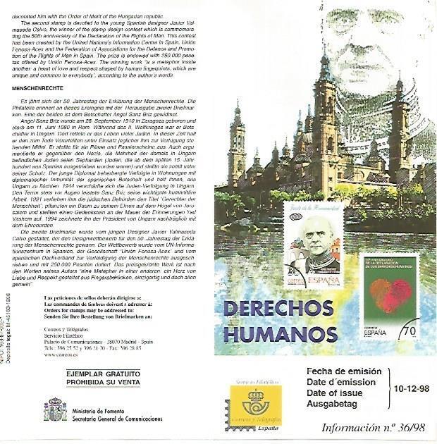 DIPTICO 16473: Derechos Humanos