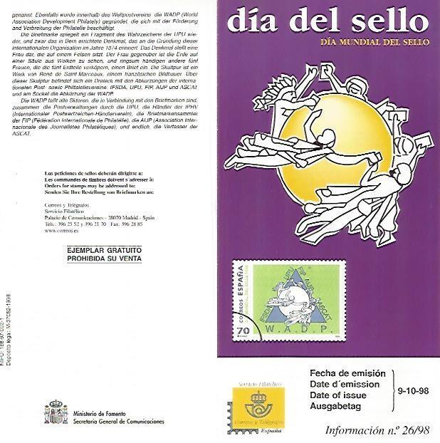 DIPTICO 16480: Dia Mundial del Sello