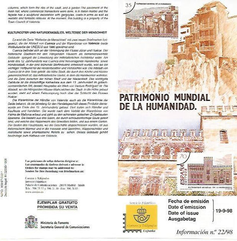 DIPTICO 16491: Patrimonio Mundial de la Humanidad