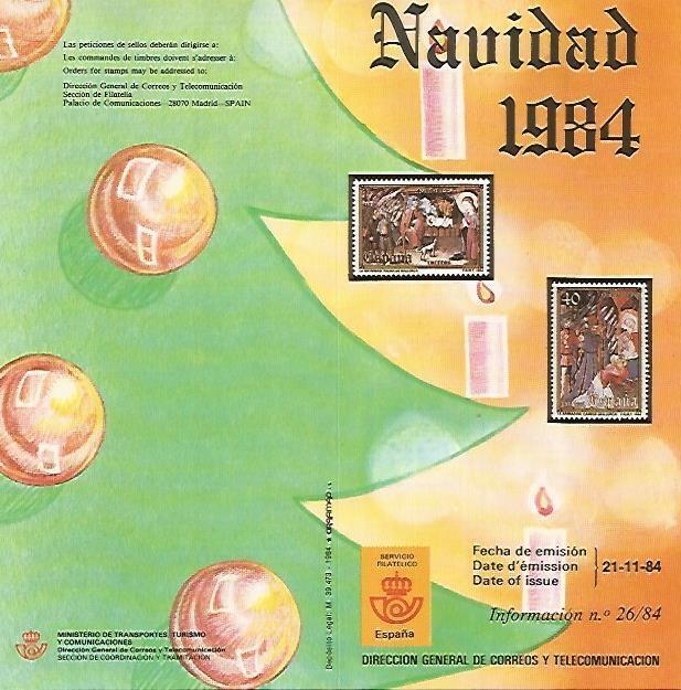 DIPTICO 16449: Navidad 1984