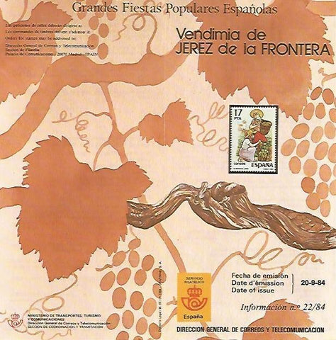 DIPTICO 16452: Vendimia de Jerez de la Frontera
