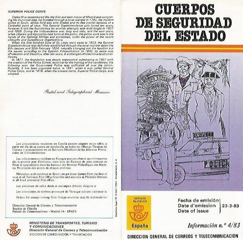DIPTICO 16308: Cuerpos de Seguridad del Estado