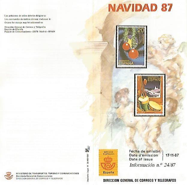 DIPTICO 16310: Navidad 1987