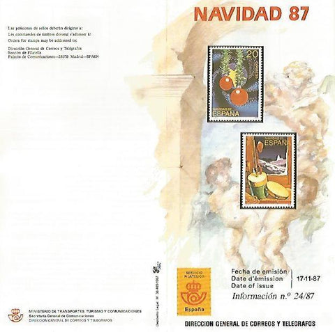 DIPTICO 16310: Navidad 1987