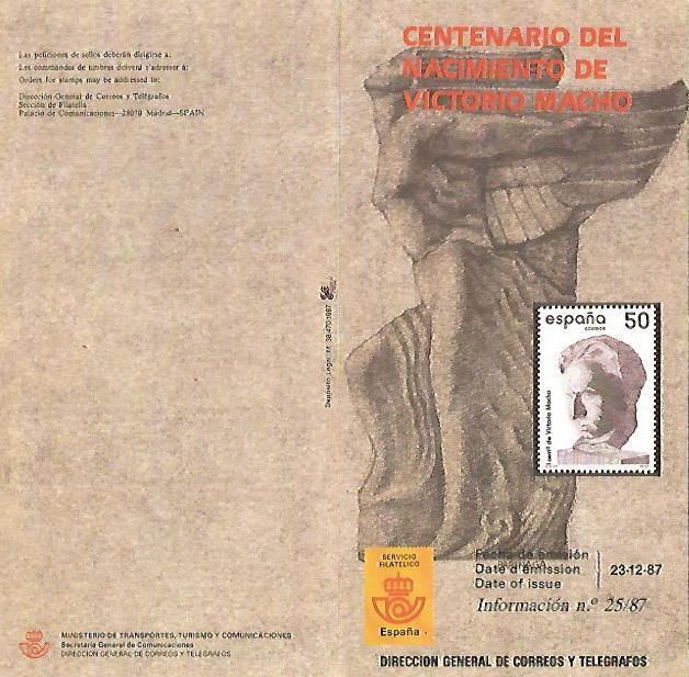 DIPTICO 16311: Centenario del nacimiento de Victorio Macho