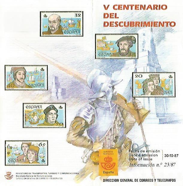 DIPTICO 16319: V Centenario del Descubrimiento