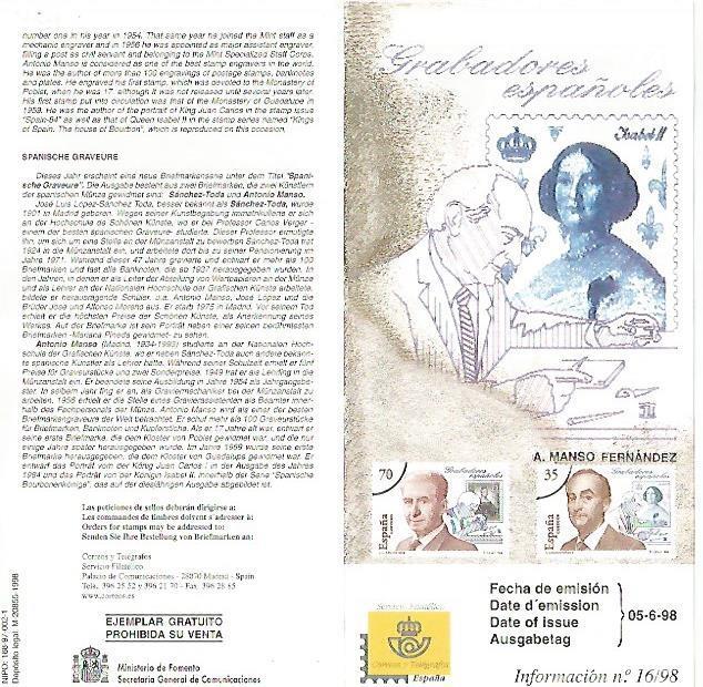 DIPTICO 16320: Grabadores españoles
