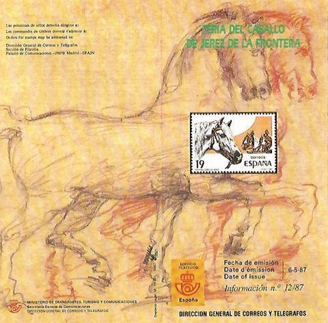 DIPTICO 16330: Feria del Caballo de Jerez de la Frontera