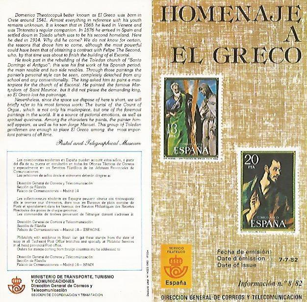 DIPTICO 16288: Homenaje a El Greco