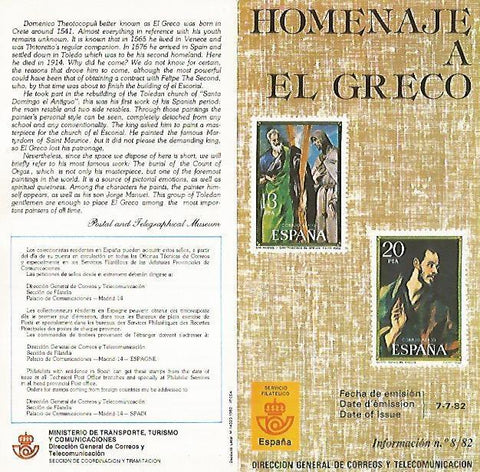 DIPTICO 16288: Homenaje a El Greco