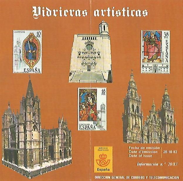 DIPTICO 16299: Vidrieras artisticas