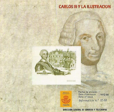 DIPTICO 16372: Carlos III y la Ilustracion