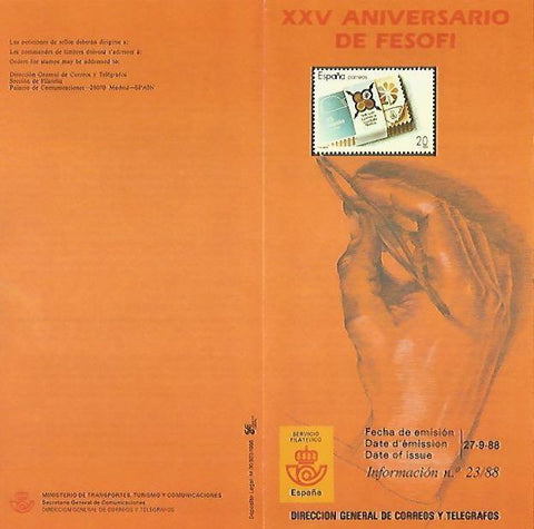 DIPTICO 16383: XXV Aniversario de Fesofi