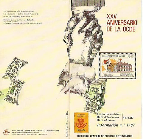 DIPTICO 16359: XXV Aniversario de la OCDE