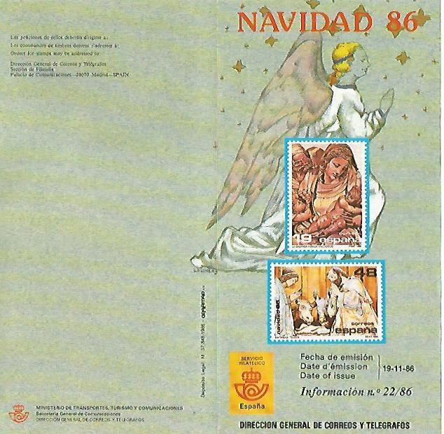 DIPTICO 16342: Navidad 86