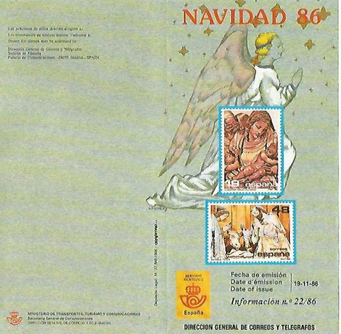DIPTICO 16342: Navidad 86