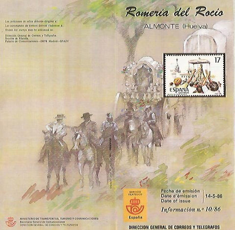DIPTICO 16353: Romeria del Rocia, Almonte en Huelva