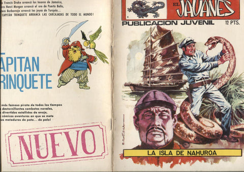 Toray: El Javanes (Carrillo) numero 08: La isla de Nahuroa
