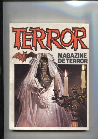 Terror Magazine de Terror retapado editorial con los numeros 14,16,18