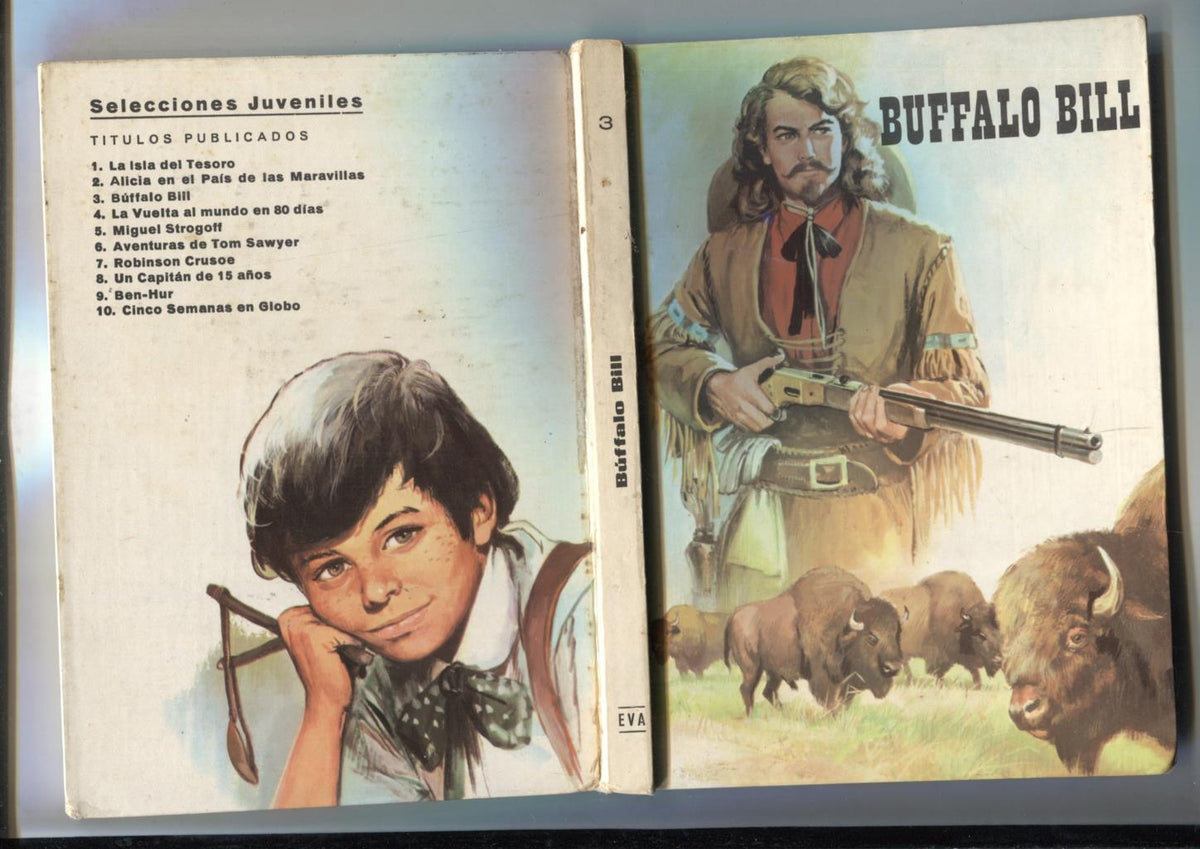 Selecciones Juveniles numero 03: Buffalo Bill (dibujos de Lopez Blanco)