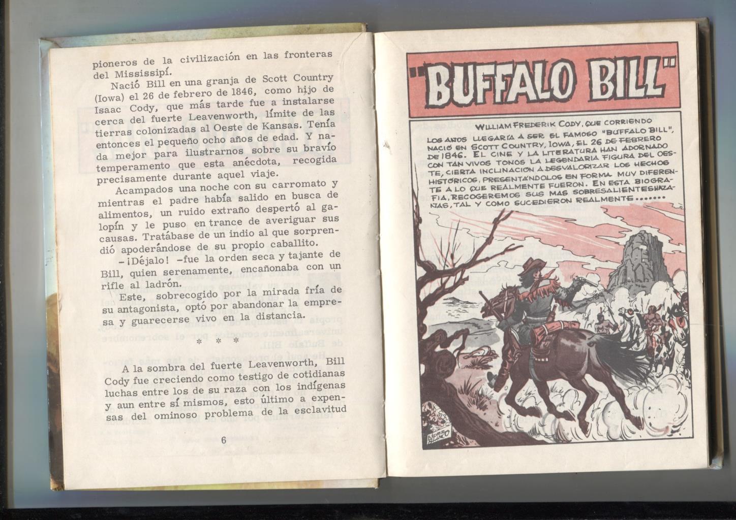 Selecciones Juveniles numero 03: Buffalo Bill (dibujos de Lopez Blanco)