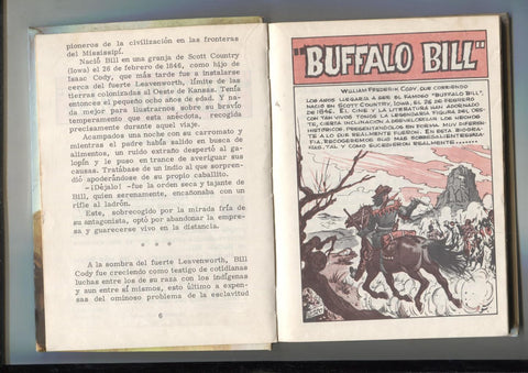 Selecciones Juveniles numero 03: Buffalo Bill (dibujos de Lopez Blanco)