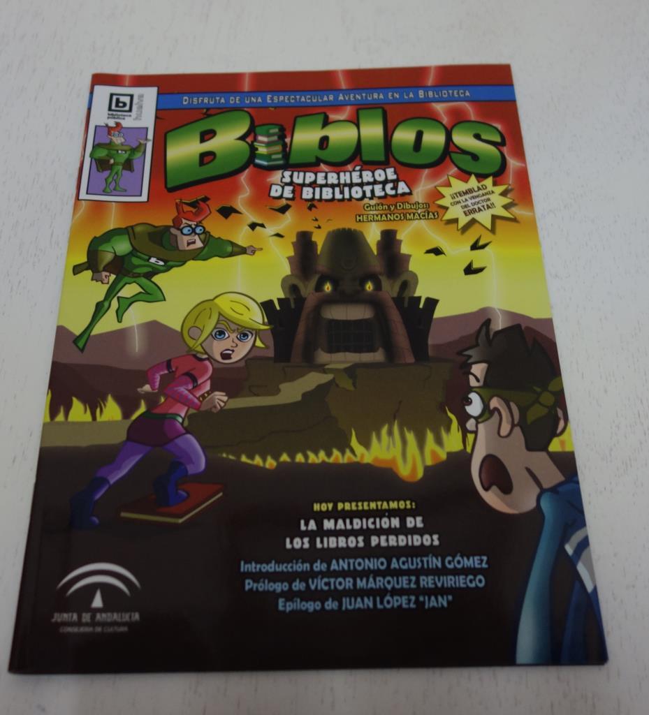 Fanzine: Biblos superheroes de biblioteca: La maldicion de los libros perdidos