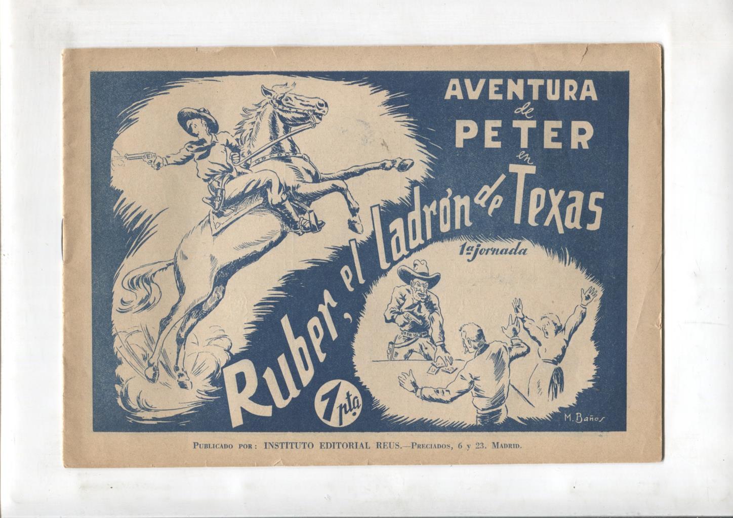 Aventuras de Peter: Ruber, el ladron de Texas