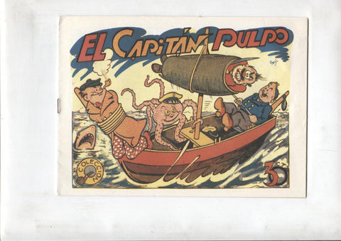 Facsimil: Coleccion Pipa: Cartapacio y Seguidilla: El capitan pulpo